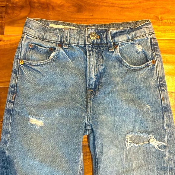 Forever 21 Kids Denim Jeans Trio - Blue, Light Blue, White (1 NEW) - Picture 14 of 17
